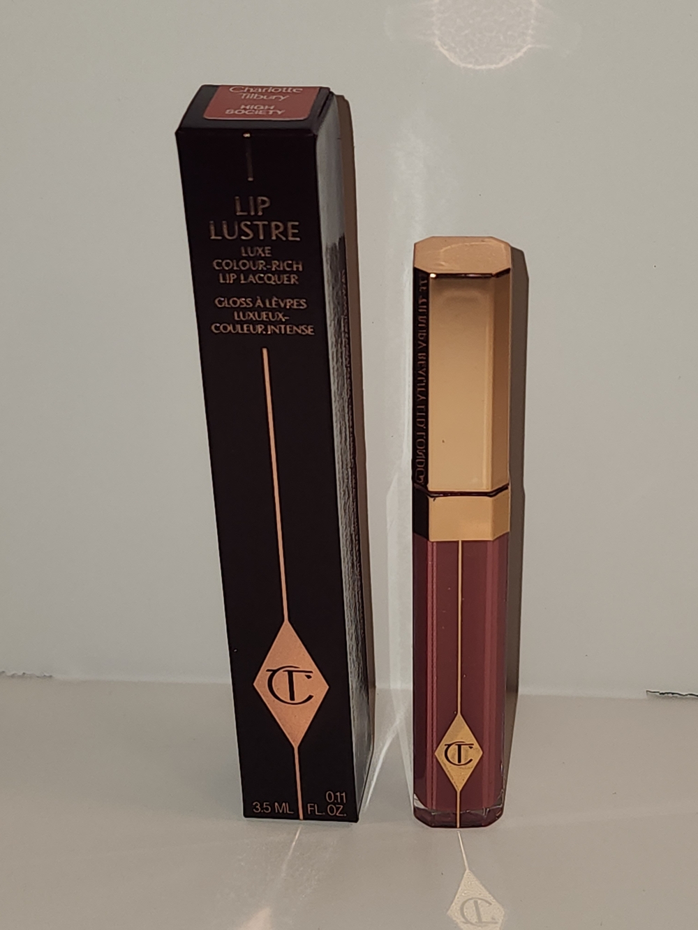 Charlotte Tilbury High Society Metallic Brown Lipstick